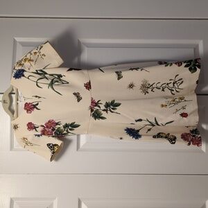 Oscar de la Renta Garden Floral Dressd